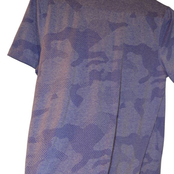 TAPOUT Athletic Purple Soft Silky Fabric V-neck Short Sleeves Women Tee M - Picture 6 of 6